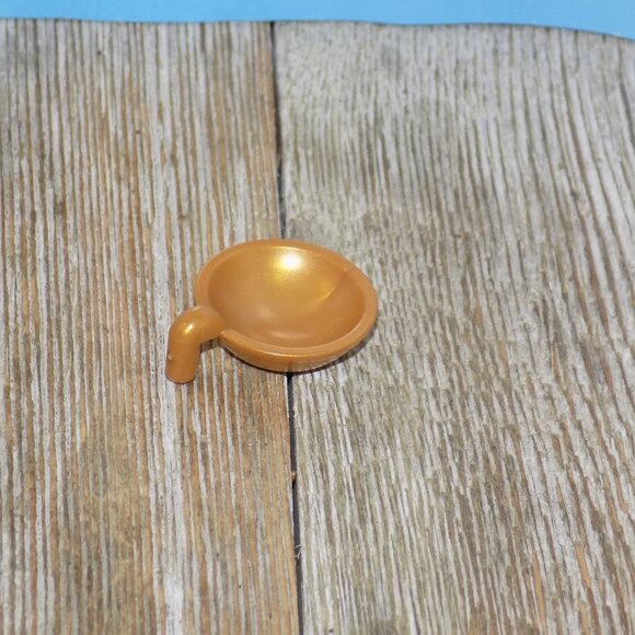GOLD BOWL OR CUP Playmobil 4165 Princess Wedding Advent Calendar 2011 Replacemen - Picture 1 of 5